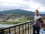 Вид от монастыря Джвари