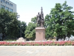 Белград. Памятник Николаю II