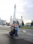 Москва ВДНХ. Ракета Восток