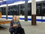 Москва ВДНХ. Монорельс