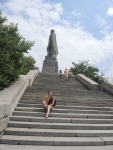 Пловдив. Памятник Алеше