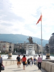 Скопье. Центральная площадь.