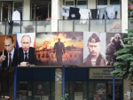 Косовская-Митровица. Северная часть. Путина уважают