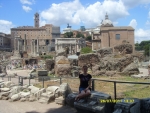 Италия. Рим. Руины Римского форума