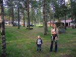 В кемпинге