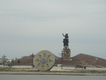 Конный памятник Жалантос Бахадуру (Кызылорда)