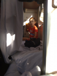 В поезде