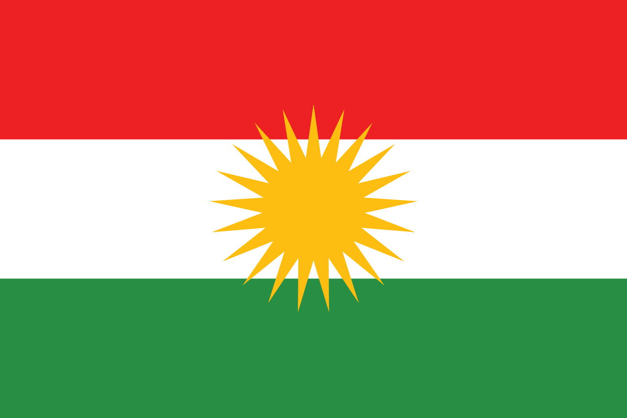 Флаг свободного Курдистана