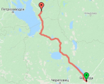 Вологда - Вытегра - Пудож