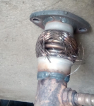 Прогорел выхлоп